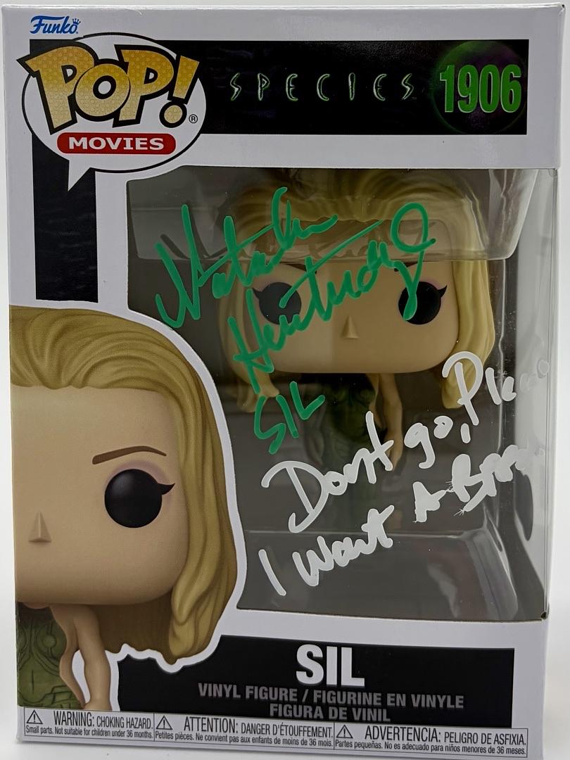 Natasha Henstridge signed "Sil" Funko #1906 w/quote (Species) - Beckett COA